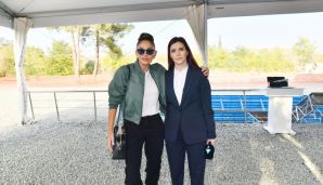 İlham Əliyev Zəngilanda ilk yaşayış binasının təməlqoyma mərasimində iştirak etdi -   YENİLƏNDİ - FOTOLAR — foto 3