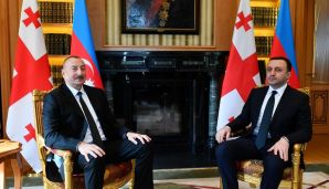 İlham Əliyevin Gürcüstanın Baş naziri ilə təkbətək görüşü başladı -   FOTO - YENİLƏNDİ — foto 2