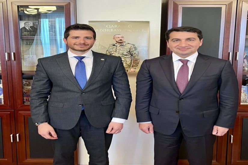 İsrail səfiri Hikmət Hacıyevlə görüşdü