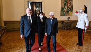 Prezident İlham Əliyev İtaliya dövlət başçısı ilə görüşdü -     YENİLƏNDİ — foto 1