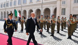 Prezident İlham Əliyev İtaliya dövlət başçısı ilə görüşdü -     YENİLƏNDİ — foto 3