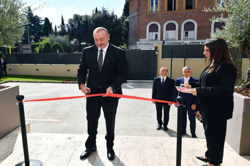 İlham Əliyev İtaliyada açılışda iştirak etdi -   YENİLƏNDİ