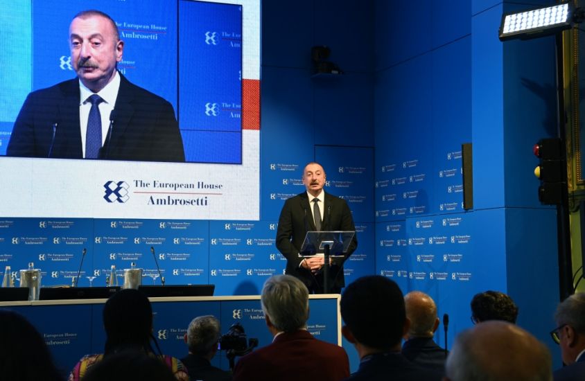 "Bu il biz İtaliya bazarına 10 milyard kubmetrə yaxın qaz ixrac etməyi planlaşdırırıq" -     Prezident