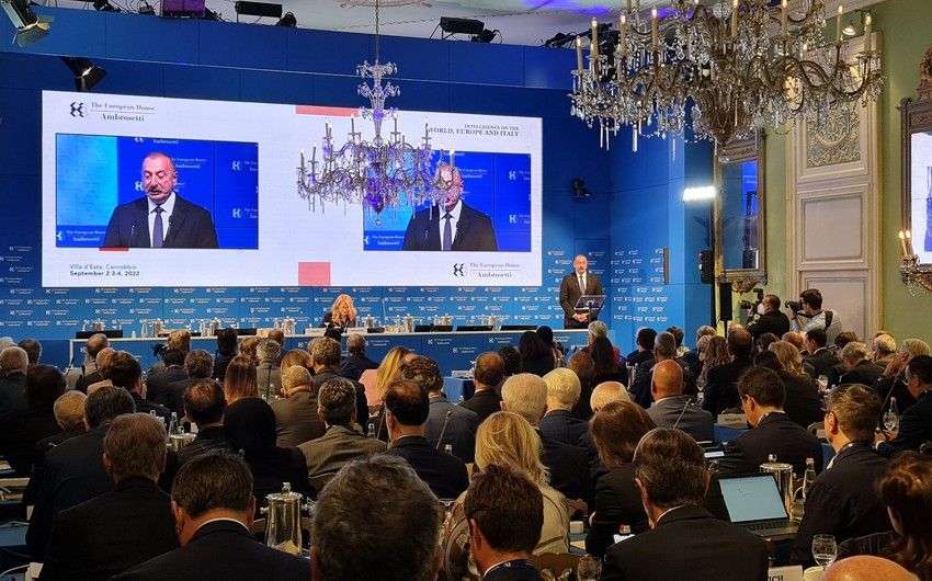 İlham Əliyev İtaliyada forumda çıxış etdi -   YENİLƏNDİ - 2