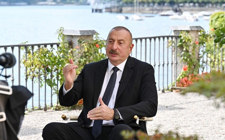 İlham Əliyev: "Ermənistan tərəfi eyni iradə nümayiş etdirsə, biz bir neçə ay ərzində sülh sazişini imzalaya bilərik"