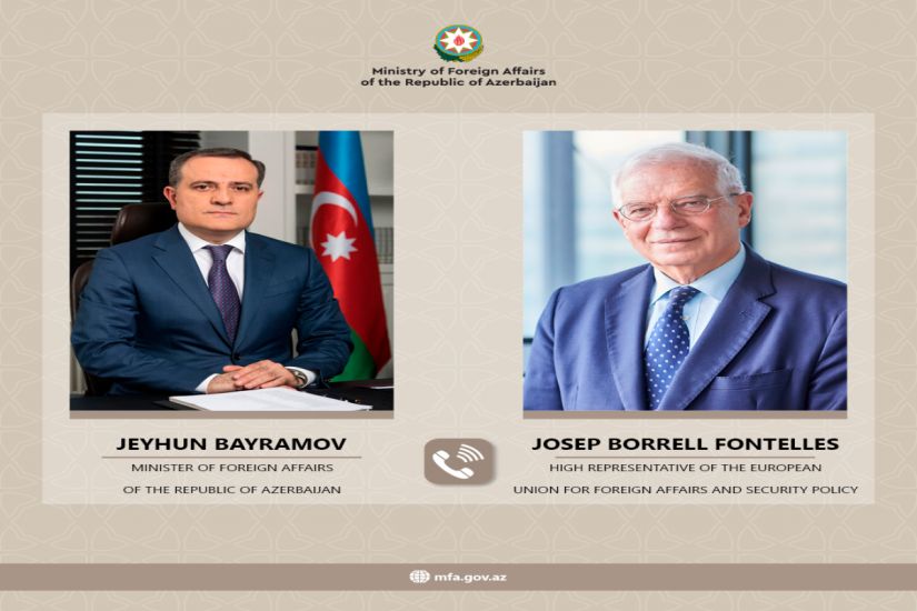 Ceyhun Bayramov Cozef Borellə telefonla danışdı