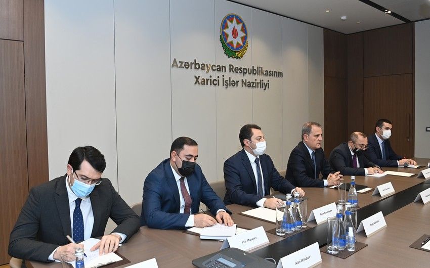 Ceyhun Bayramov ABŞ Dövlət Departamentinin Qafqaz danışıqları üzrə baş müşaviri ilə görüşdü