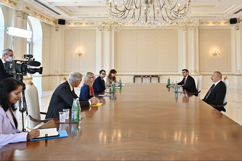 İlham Əliyev Dünya Bankının regional vitse-prezidentini qəbul etdi