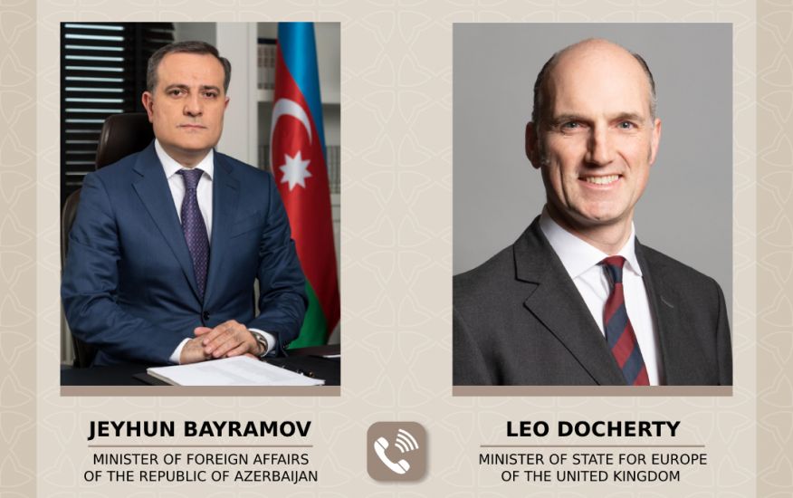 Ceyhun Bayramov britaniyalı naziri Ermənistanın təxribatları barədə məlumatlandırdı