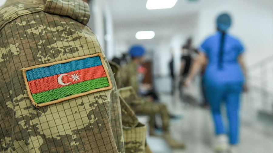 Qarabağ qazisi özünü yandırdı