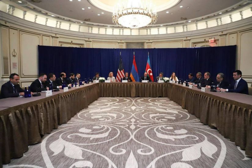 Nyu-Yorkda Blinken, Ceyhun Bayramov və Mirzoyan arasında üçtərəfli görüş keçirildi
