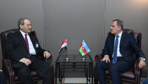 Ceyhun Bayramov Monqolustan, Suriya və Somalinin XİN başçıları ilə görüşdü — foto 2