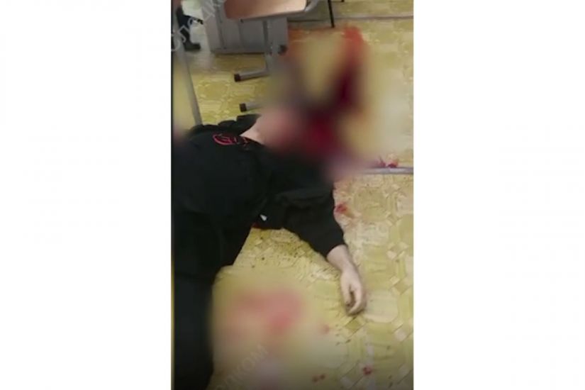 Rusiyada məktəbdə 13 nəfəri öldürən şəxsin görüntüləri yayılıb, kimliyi açıqlandı
