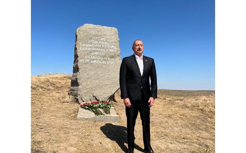 İlham Əliyev: "Şəhidlərimizin qanı yerdə qalmadı, biz şəhidlərimizin qanını aldıq"