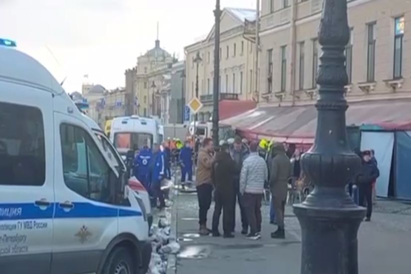 Peterburqda partlayışda 1 nəfər ölüb, 15 nəfər xəsarət alıb