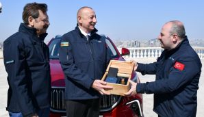 “Togg” Azərbaycan Prezidentinə təqdim olundu -   FOTOLAR - YENİLƏNDİ — foto 2