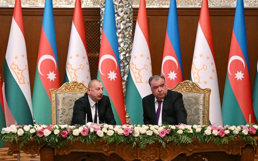 Azərbaycan-Tacikistan sənədləri imzalandı -   YENİLƏNDİ