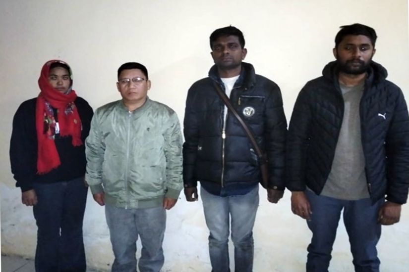 Dövlət sərhədini pozmağa cəhd edən Nepal və Şri-Lanka vətəndaşları saxlanılıb