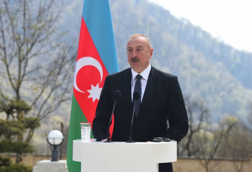 Prezident: Qarabağ və Şərqi Zəngəzurda görülmüş işlər bir daha göstərir ki, biz - bu torpaqların sahibləri dədə-baba torpaqlarımıza qayıtmışıq