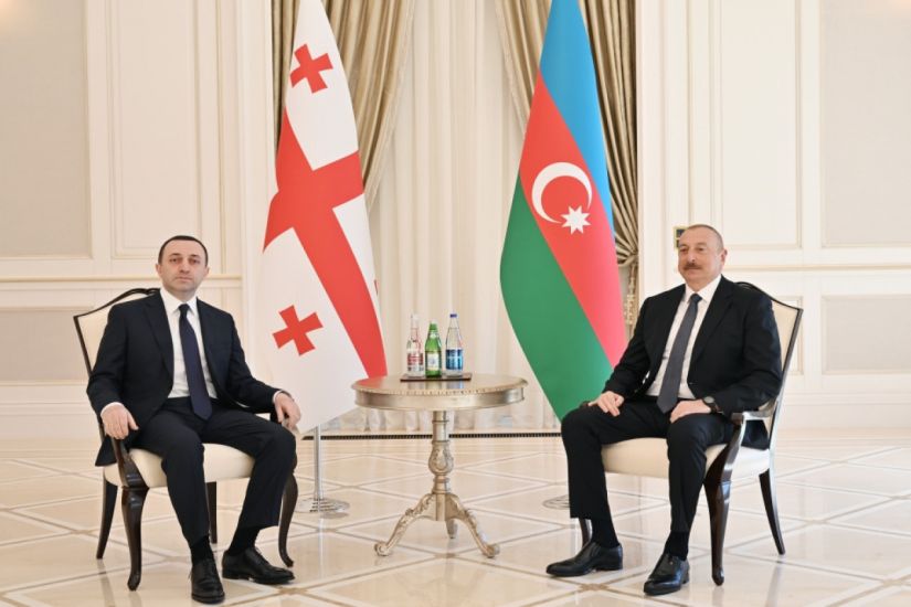 Gürcüstanın Baş naziri Azərbaycan Prezidentini təbrik etdi