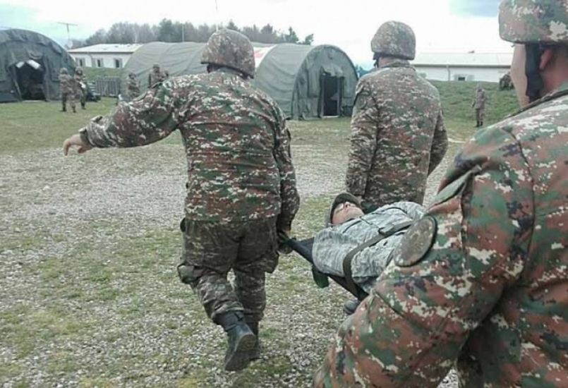 Ermənistan ordusunun iki hərbçisi yaralanıb