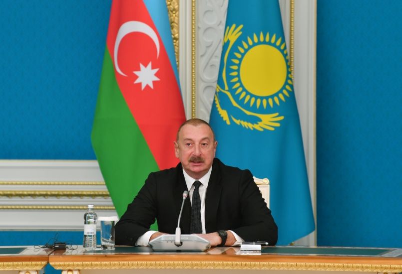 Dövlət başçısı: Qazaxıstanla qardaşlıq münasibətləri əcdadlarımızın göstərişi, həyati zərurətdir
