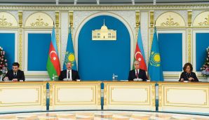 Azərbaycan-Qazaxıstan sənədləri imzalandı -       YENİLƏNDİ — foto 1