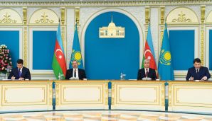 Azərbaycan-Qazaxıstan sənədləri imzalandı -       YENİLƏNDİ — foto 3