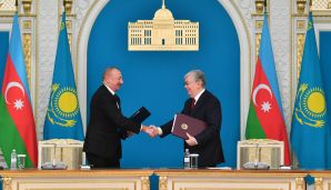 Azərbaycan-Qazaxıstan sənədləri imzalandı -       YENİLƏNDİ — foto 4