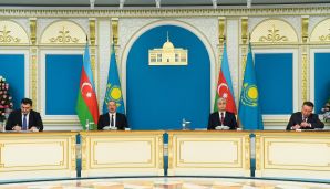 Azərbaycan-Qazaxıstan sənədləri imzalandı -       YENİLƏNDİ — foto 5
