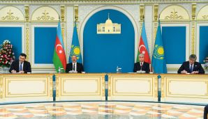 Azərbaycan-Qazaxıstan sənədləri imzalandı -       YENİLƏNDİ — foto 6