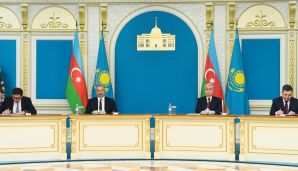Azərbaycan-Qazaxıstan sənədləri imzalandı -       YENİLƏNDİ — foto 7