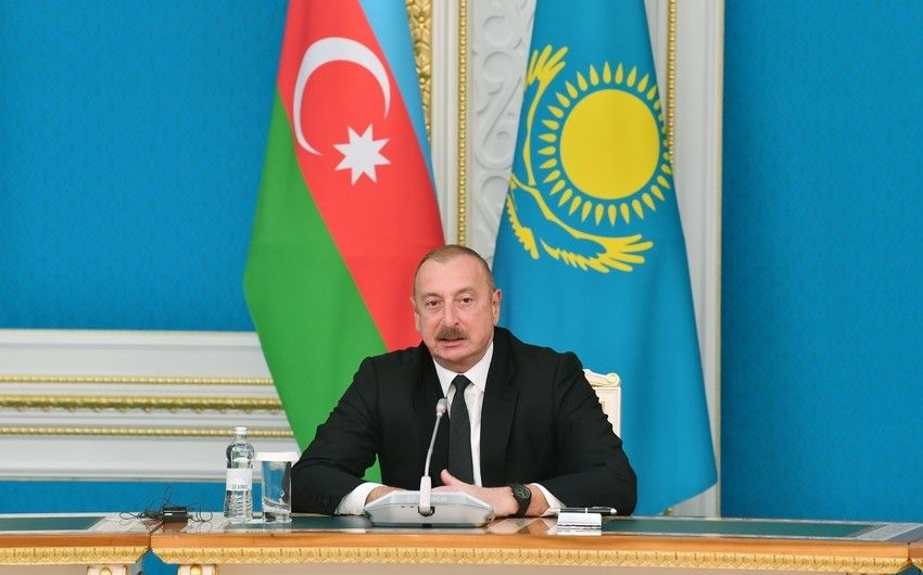Dövlət başçısı: "Heydər Əliyev türk dünyasını daha sıx birləşdirmək üçün əlindən gələni edirdi"