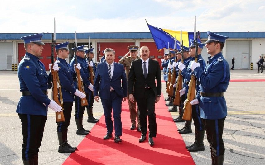 Azərbaycan Prezidentinin Bosniya və Herseqovinaya rəsmi səfəri başa çatdı