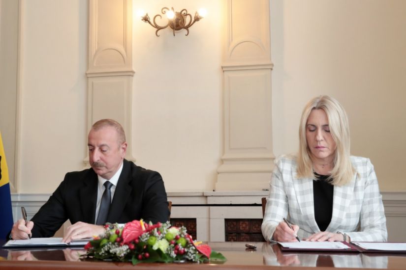 Azərbaycan ilə Bosniya və Herseqovina arasında strateji tərəfdaşlıq haqqında Bəyannamə imzalandı