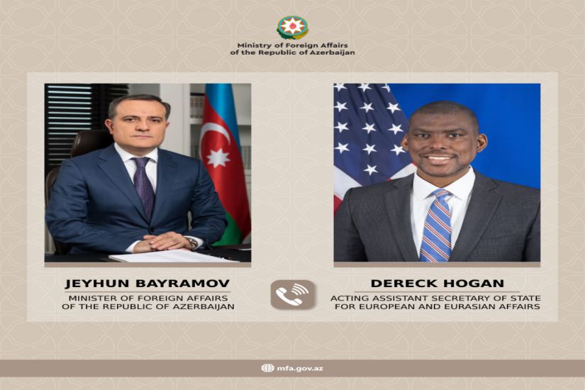 Azərbaycan XİN başçısı ABŞ dövlət katibinin köməkçisi ilə telefonla danışdı