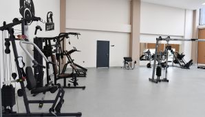 İlham Əliyev və Mehriban Əliyeva Neftçala Olimpiya İdman Kompleksinin açılışında iştirak ediblər -     YENİLƏNDİ — foto 10