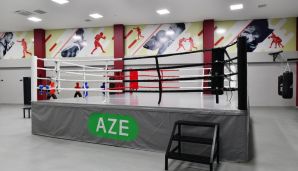 İlham Əliyev və Mehriban Əliyeva Neftçala Olimpiya İdman Kompleksinin açılışında iştirak ediblər -     YENİLƏNDİ — foto 13