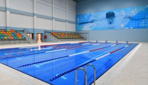 İlham Əliyev və Mehriban Əliyeva Neftçala Olimpiya İdman Kompleksinin açılışında iştirak ediblər -     YENİLƏNDİ — foto 7