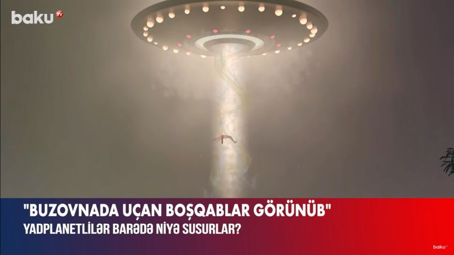 Buzovnada uçan boşqablar görünüb -       VİDEO