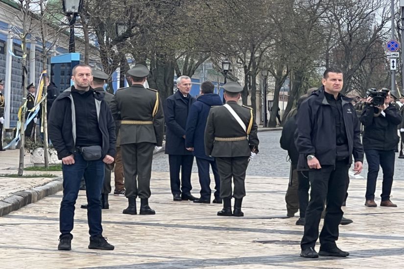 NATO Baş katibi Kiyevdədir