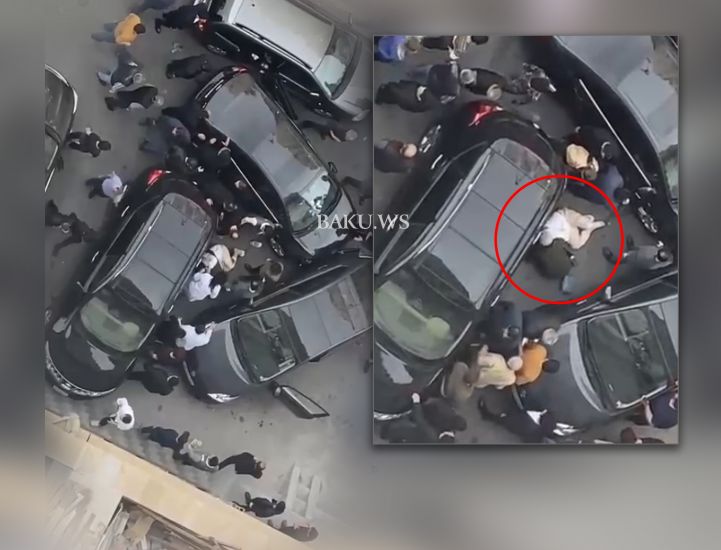 Bakıda dəhşət! - Qadın maşının altında qaldı -     Ürəyi zəif olanlar baxmasın! - VİDEO