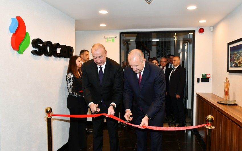 Sofiyada SOCAR-ın Bolqarıstandakı ofisinin açılışı olub, Azərbaycan və Bolqarıstan prezidentləri mərasimdə iştirak edib -     YENİLƏNDİ