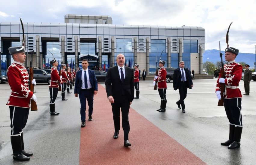 Azərbaycan Prezidenti İlham Əliyevin Bolqarıstana işgüzar səfəri başa çatdı -      FOTOLAR