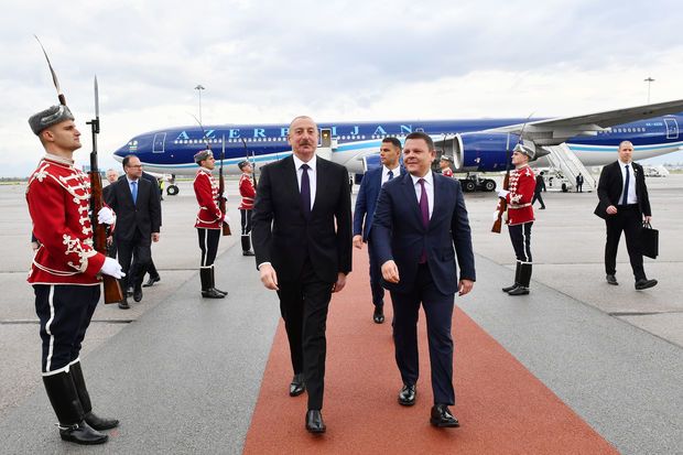 Prezident İlham Əliyev Bolqarıstanda işgüzar səfərdədir