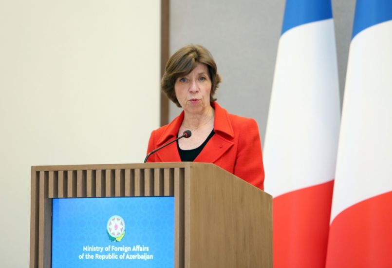 Ketrin Kolonna: Fransa Azərbaycanla Ermənistan arasında sülh istəyir