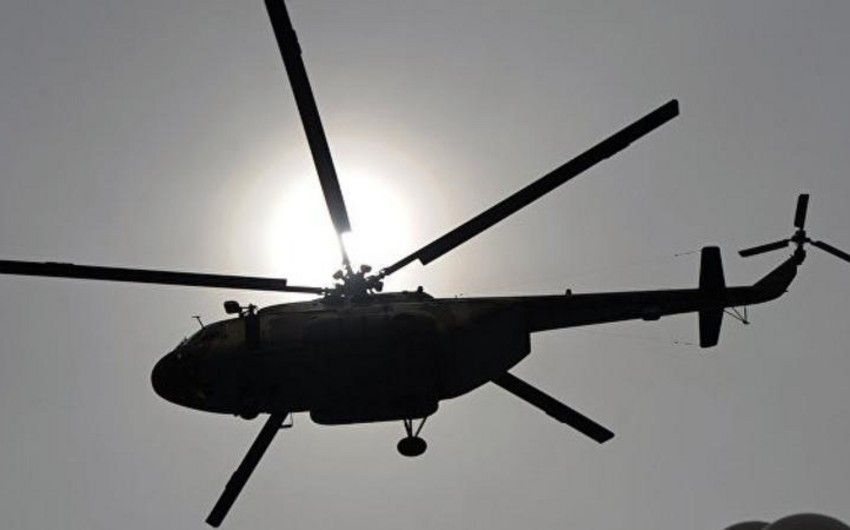 İki hərbi helikopter qəzaya uğradı