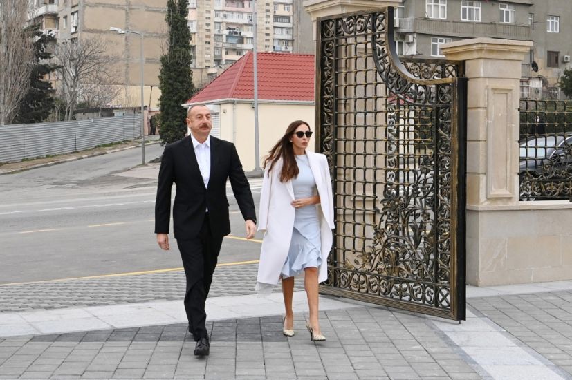 Prezident və birinci xanım akademik Zərifə Əliyevanın 100 illiyi münasibətilə keçirilən konsertdə iştirak ediblər