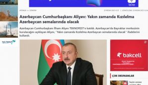 Prezident İlham Əliyevin “TEKNOFEST”dəki çıxışı Türkiyə mediasının diqqət mərkəzində olub — foto 1
