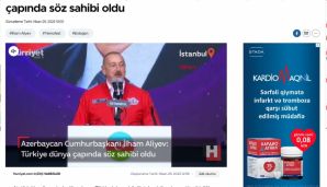 Prezident İlham Əliyevin “TEKNOFEST”dəki çıxışı Türkiyə mediasının diqqət mərkəzində olub — foto 2